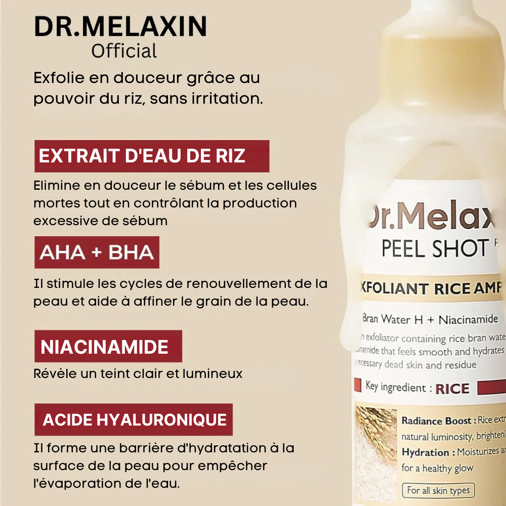 Sérum Peeling Éclat au Riz